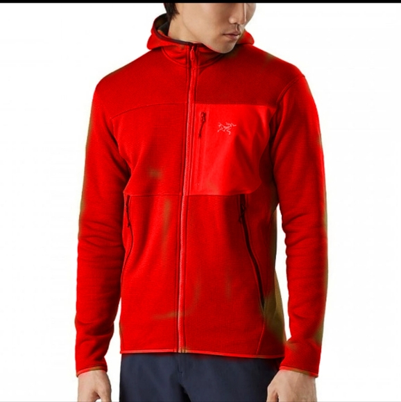 Arc'teryx Unisex Fortrez Hoody In Red  For Kitty Rescue!! NWT - Picture 1 of 13